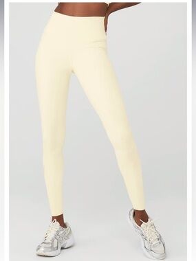 ALO Yoga Airbrush Legging - French Vanilla